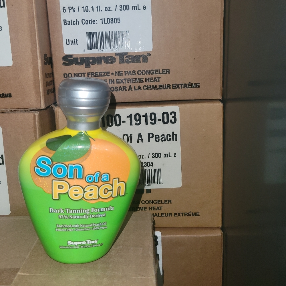 Supre SON OF A PEACH Dark Tanning Formula - 10.1 oz. - Picture 2 of 2